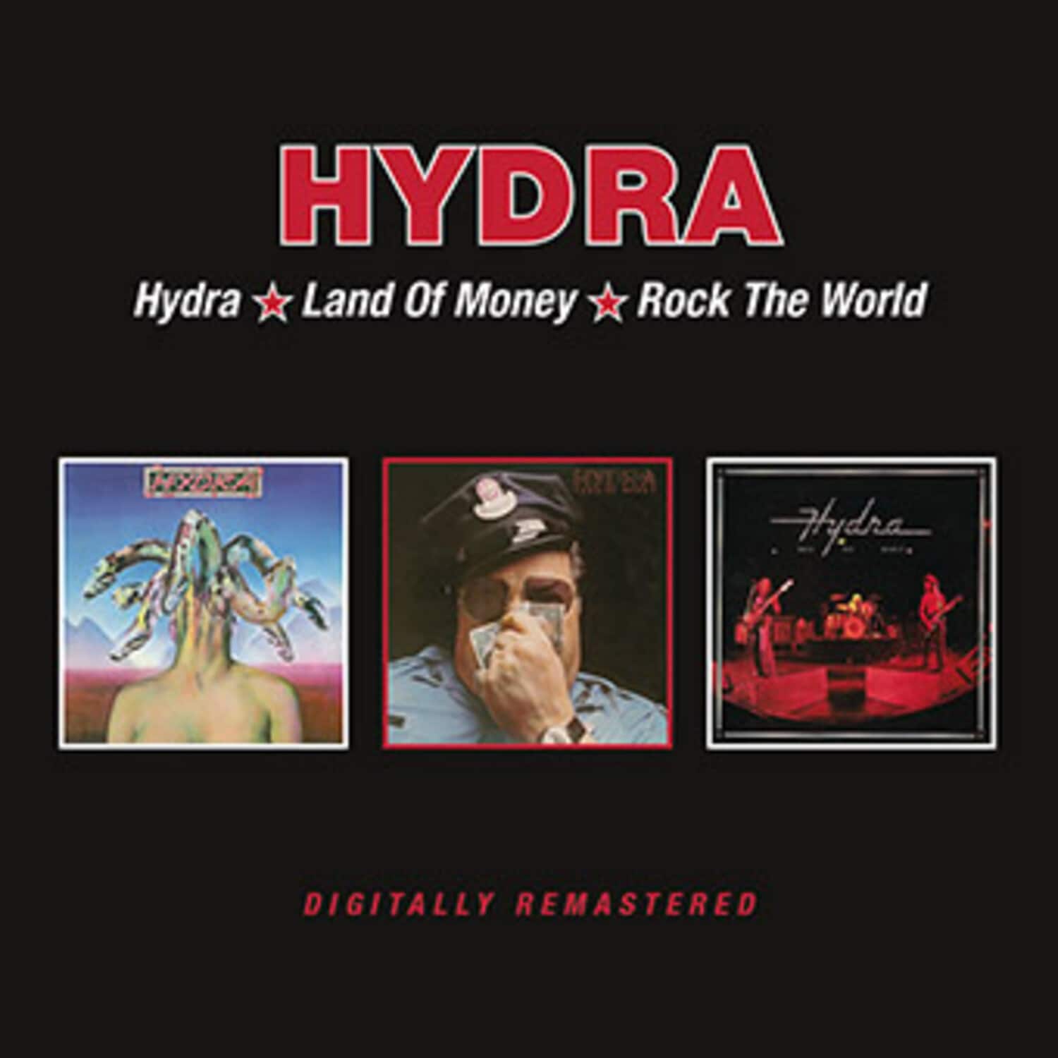 Hydra - Hydra / Land Of Money / Rock The World  - COMPACT DISCS