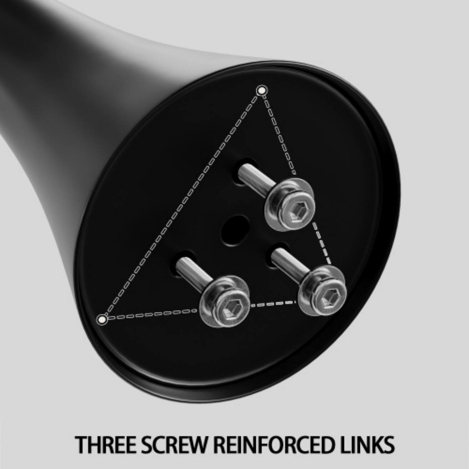 THREE SCREW REINFORCED LINKS