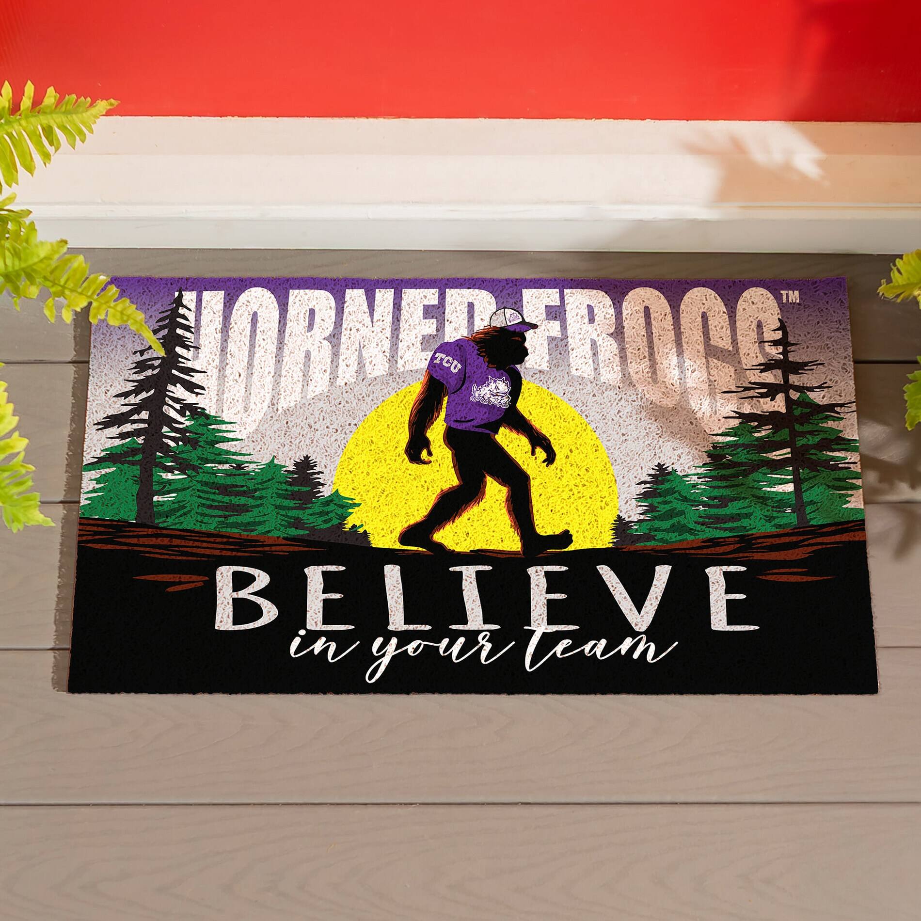 HORNED FROG  
TCU  
BELIEVE in your team