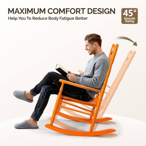 MAXIMUM COMFORT DESIGN  
Help You To Reduce Body Fatigue Better  

45° Smooth Swing