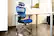 Alt View 16. Nouhaus - Ergo3D Ergonomic Mesh Executive Office Chair - Blue.