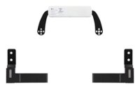 Front. LG - Fixed TV Wall Mount for 65" LG 65EC9700 OLED TVs - Black.
