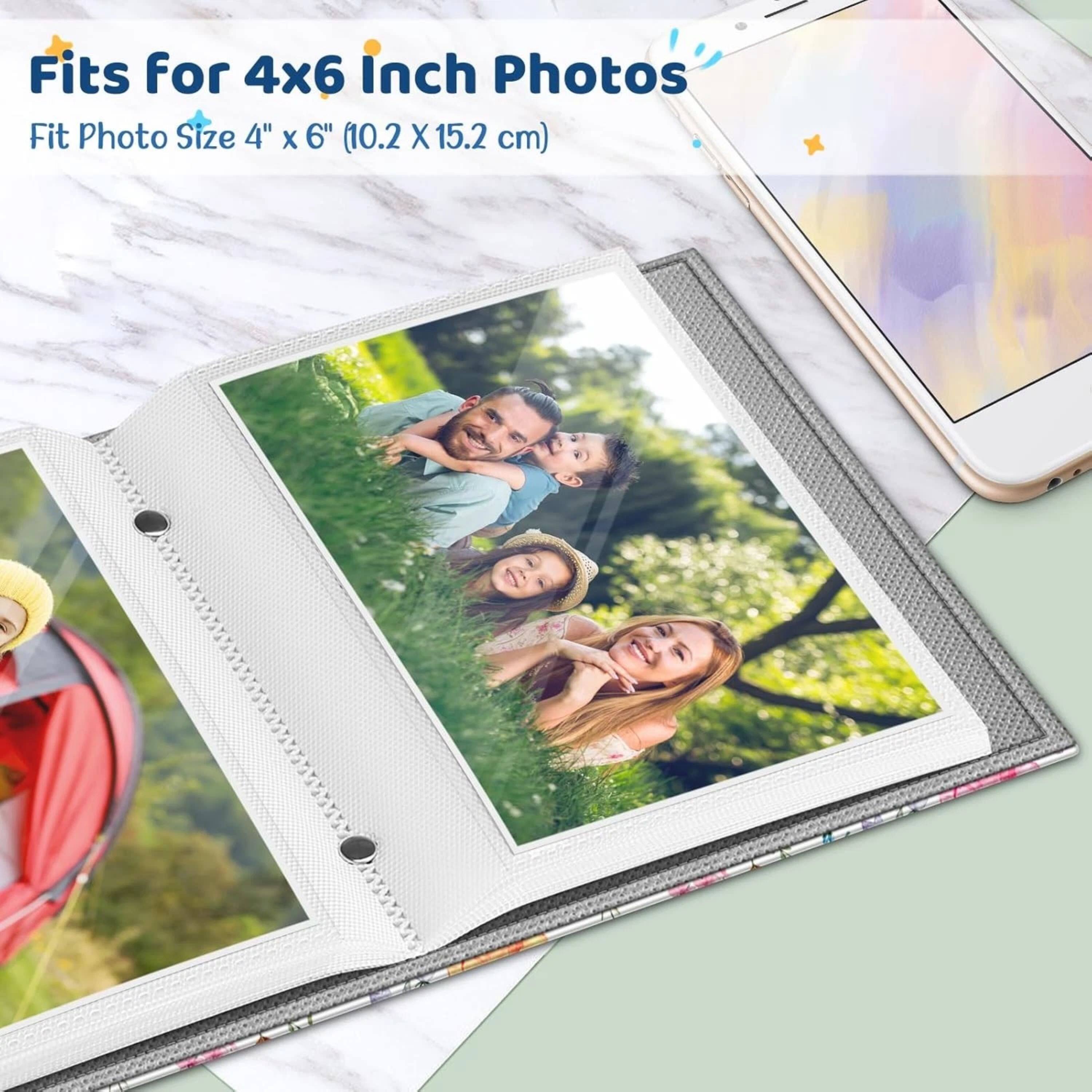Fits for 4x6 Inch Photos  
Fit Photo Size 4" x 6" (10.2 X 15.2 cm)
