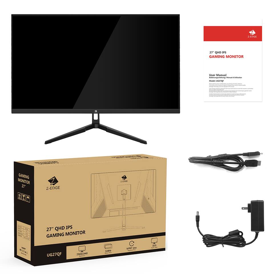 Z-EDGE 27インチ QHD IPSパネル ゲーミングモニター Amazon.co.jp: Z Z-Edge 湾曲ゲーミングモニター 27インチ 165