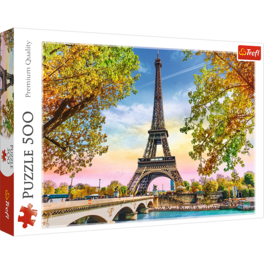 Trefl - Red 500 Piece Puzzle - Romantic Paris