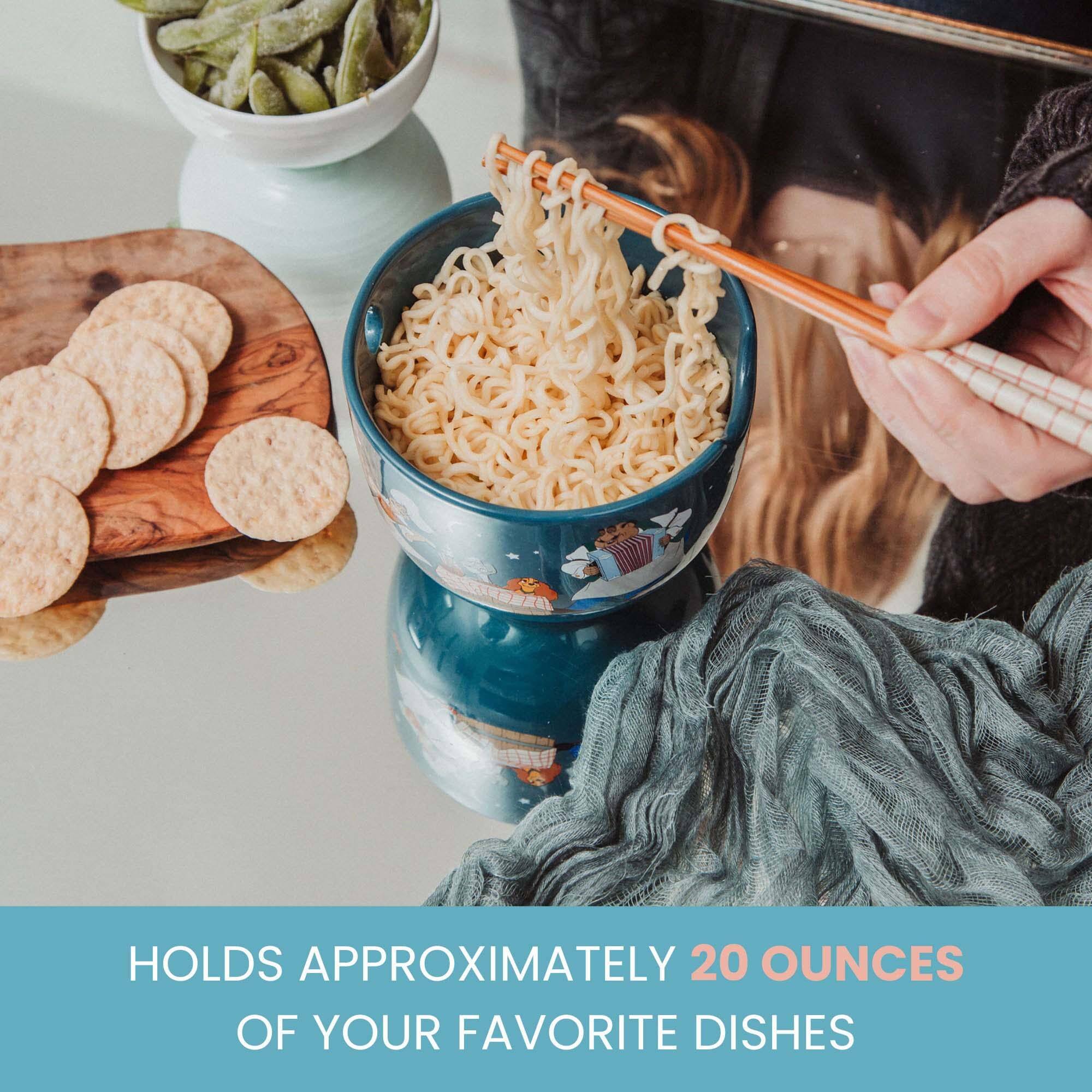 HOLDS APPROXIMATELY 20 OUNCES OF YOUR FAVORITE DISHES