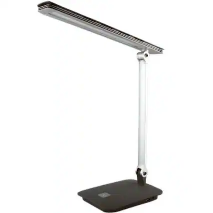 Front. Hivvago - LED Table Lamp Dimmable Touch Switch Folding Desk Lamp - Matte Finish.