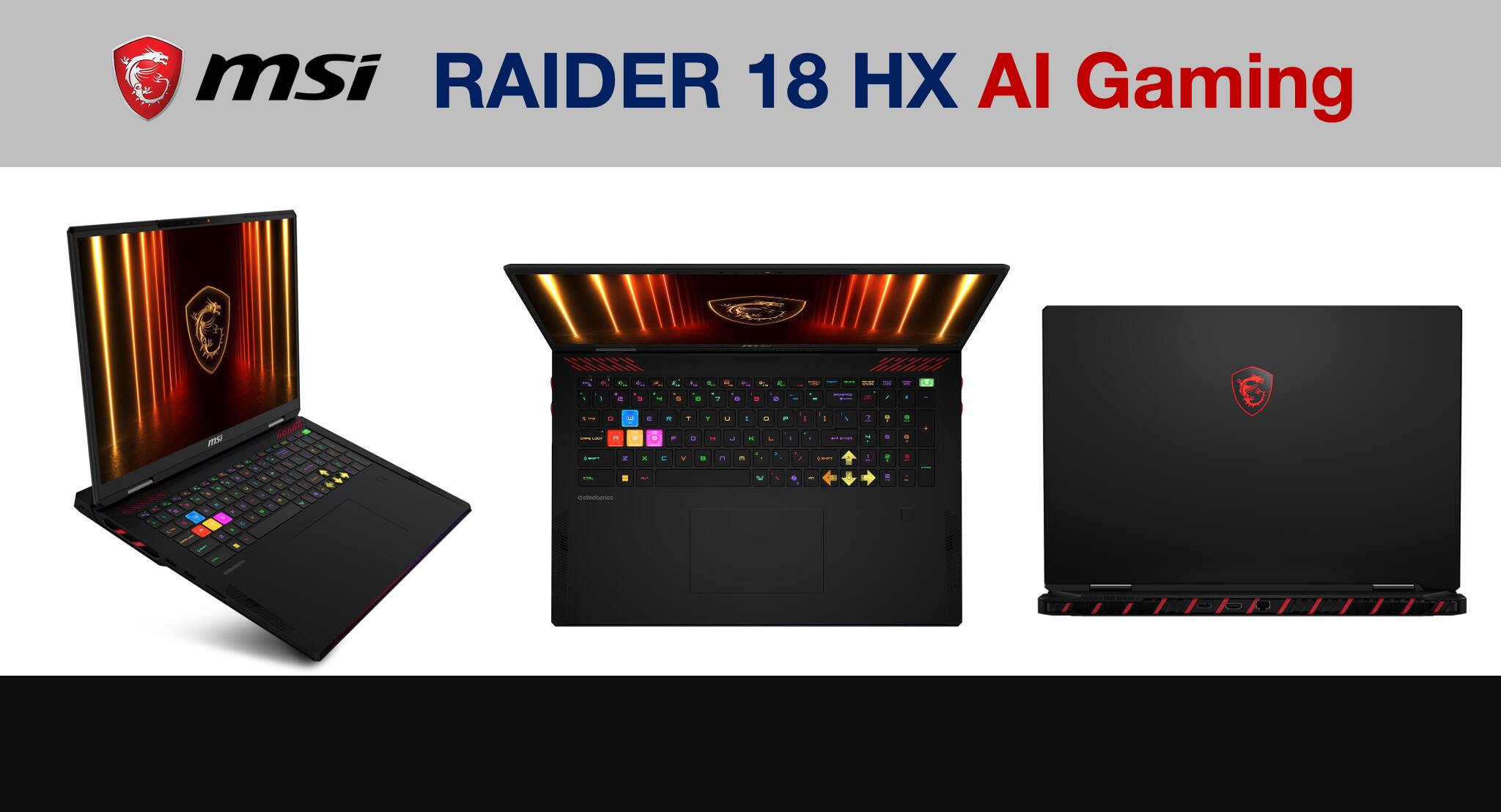 msi RAIDER 18 HX AI Gaming