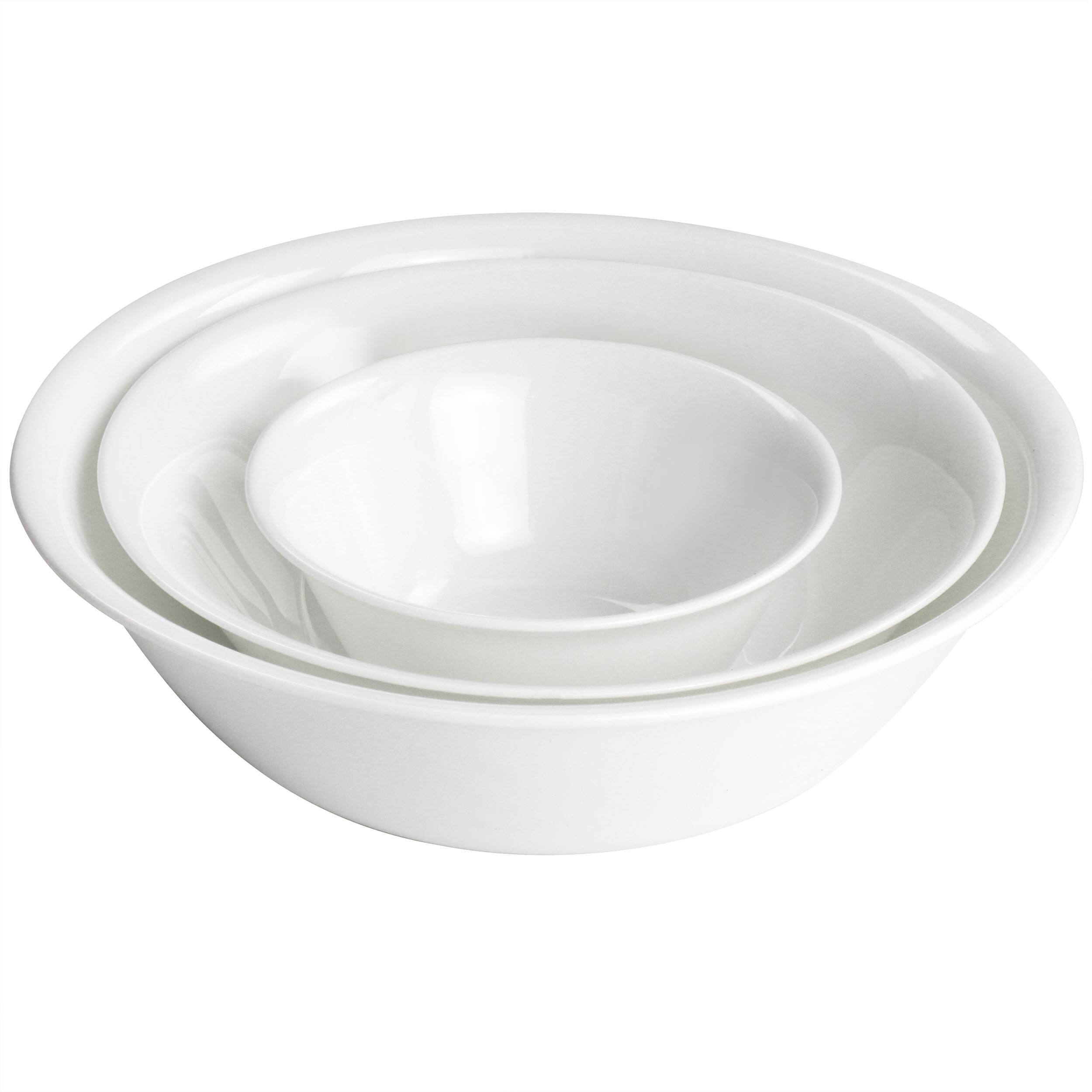 Alt View 5. Gibson - Gibson Ultra 36 Piece Tempered Opal Glass Combo Dinnerware Set in White - White.