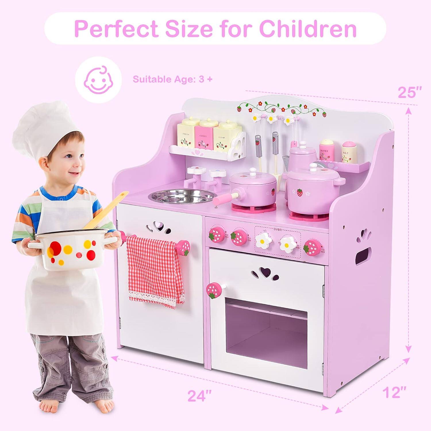 Perfect Size for Children  
Suitable Age: 3 +  
25"  
24"  
12"