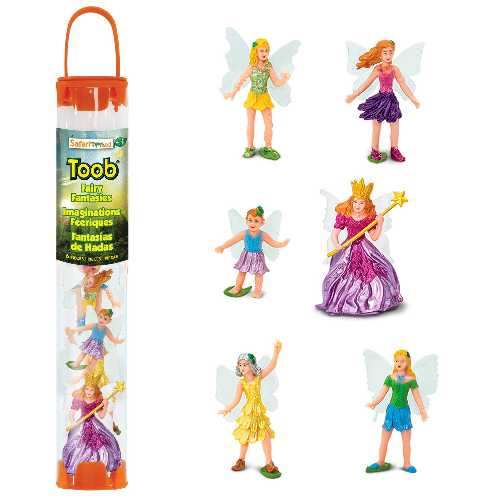 Safari Toob +3  
Fairy Fantasies  
Imaginations Féeriques  
Fantasías de Hadas  
6 PIECES | PIECES | PIEZAS