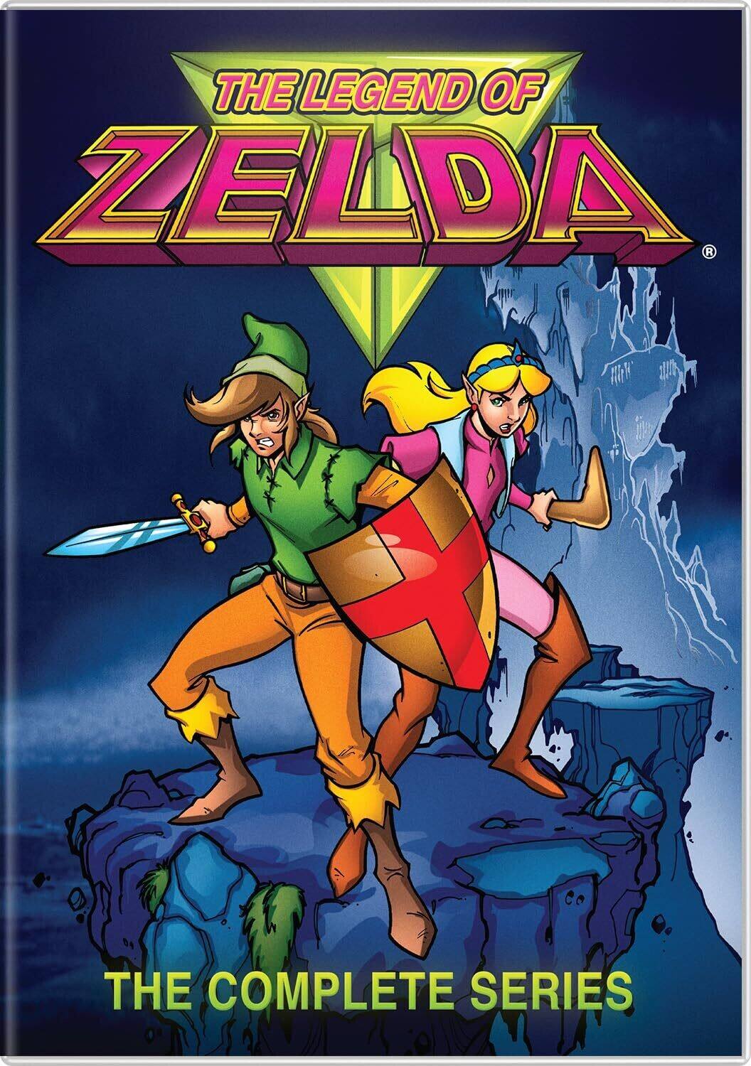 Front. The Legend of Zelda: The Complete Series   - DVD.