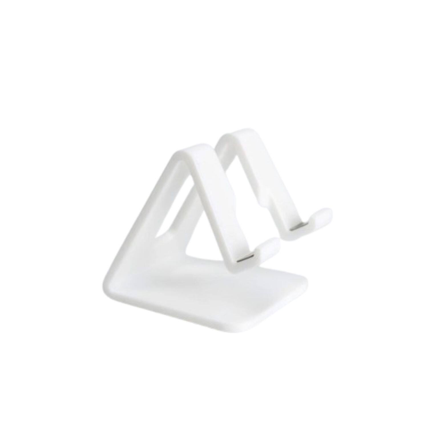 Stock Preferred - Cell Phone Desktop Stand – Universal Smartphone Holder - White