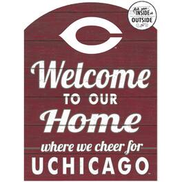 Jardine - UChicago Maroons 16'' x 22'' Marquee Sign - Maroon