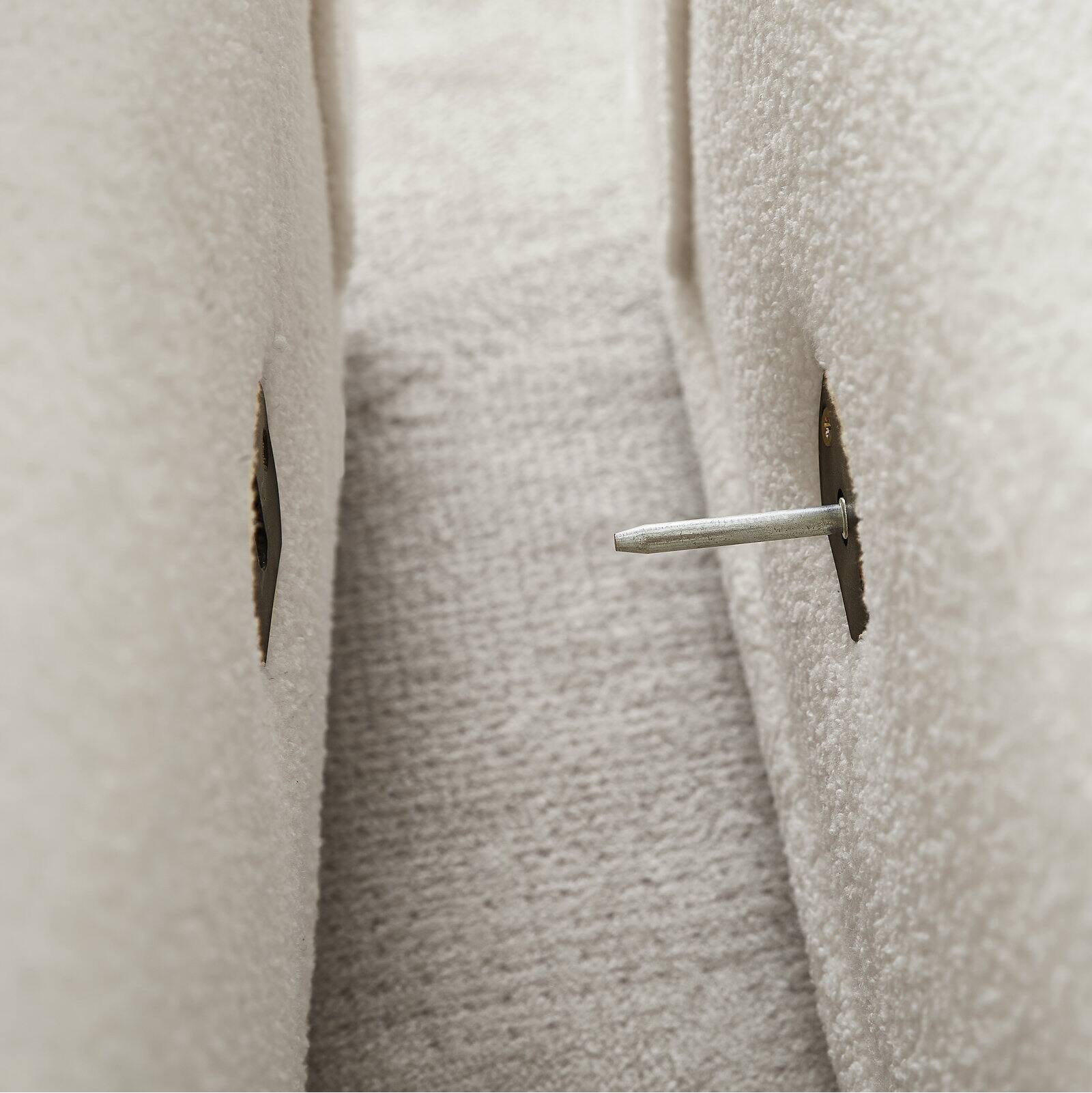 Alt View 5. Electra Tech Xpress - FREEHOMAE-Modular L Shaped Couch with Removable Ottoman - WHITE.