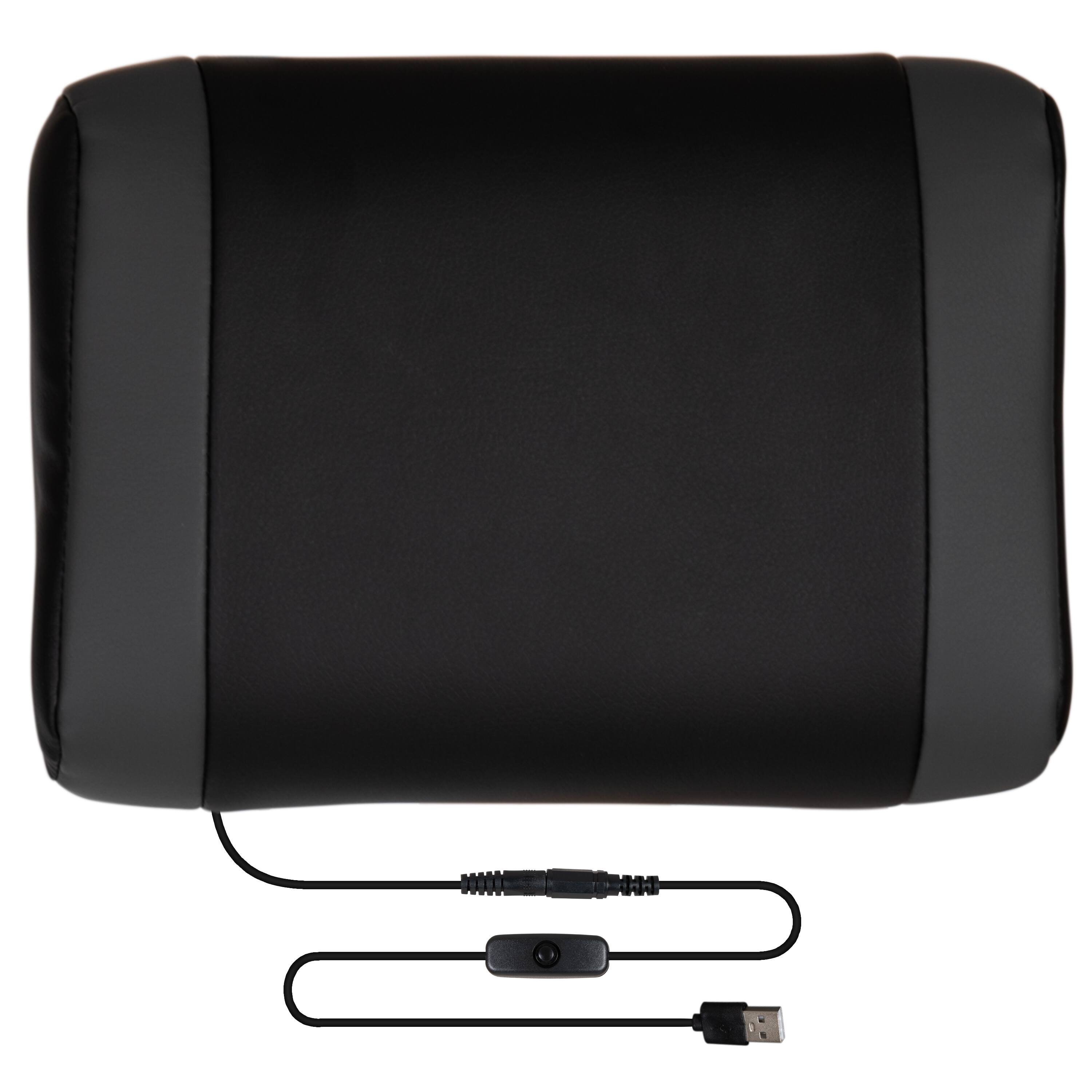 Alt View 8. Emma + Oliver - Gaming Desk Bundle - Cup/Headset Holder/Mouse Pad Top - Black.