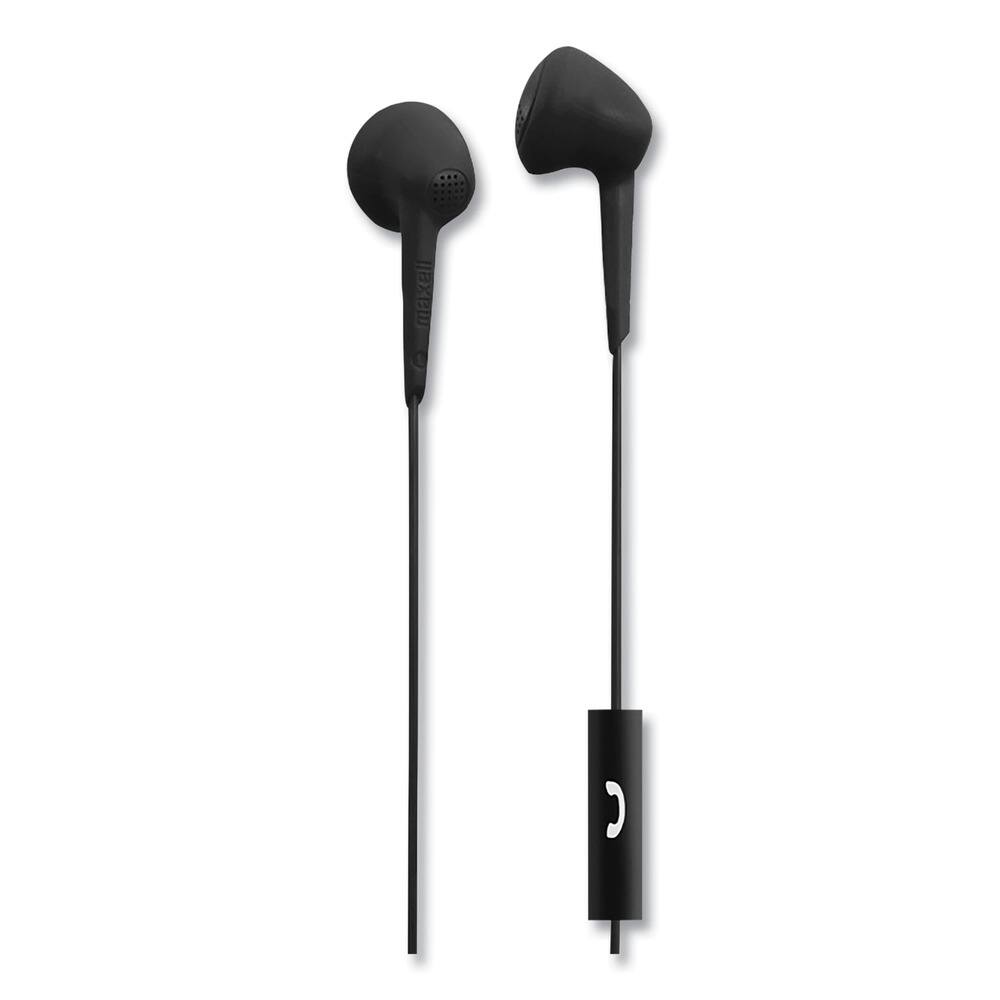 Maxell - 191569 4 ft. Cord Jelleez Earbuds - Black