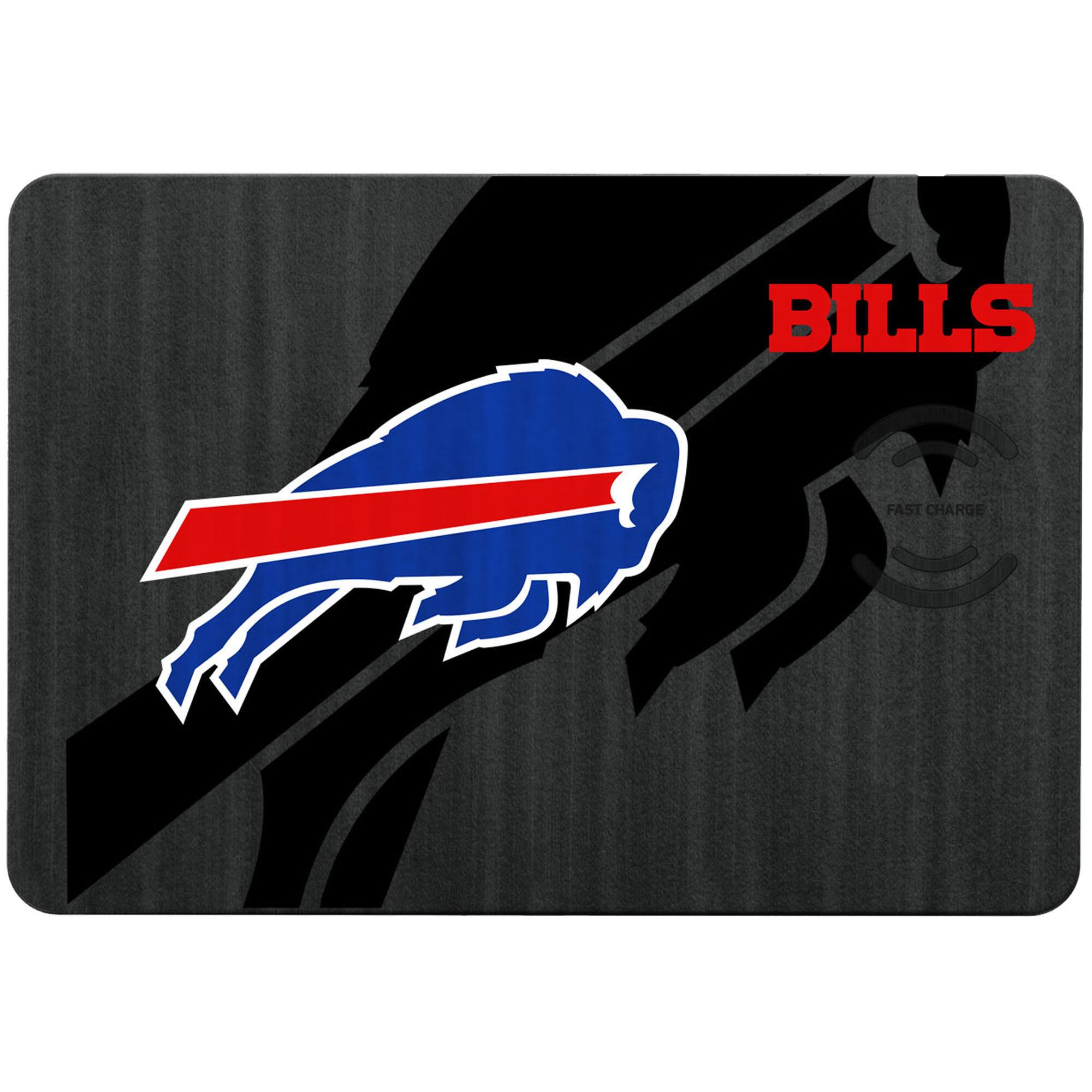 Keyscaper - Buffalo Bills Wireless Charger and Mouse Pad - Multicolor