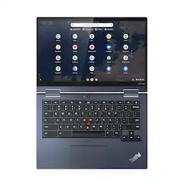Lenovo - Refurbished Excellent - Thinkpad Certified Refurbished C13 Yoga Gen1 Chromebook 13" AMD Ryzen 5 3500C 8GB - 128GB SSD - Black