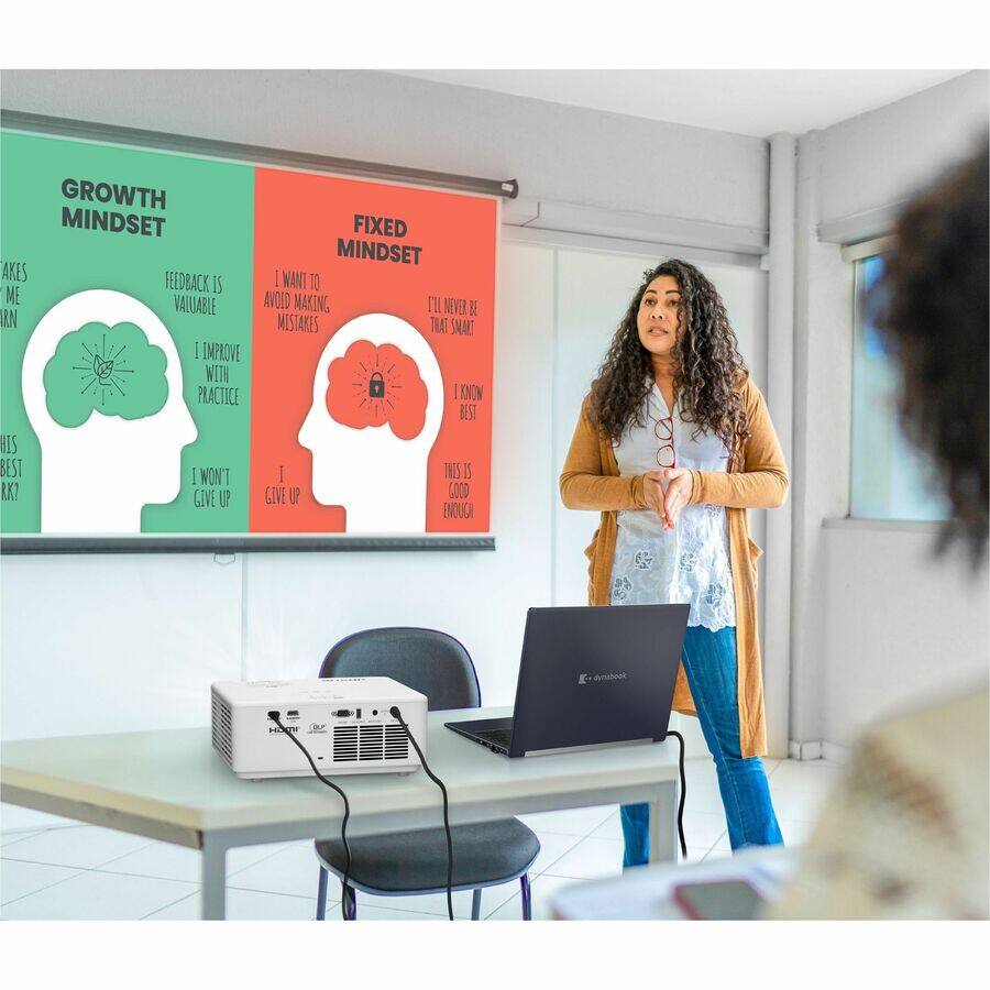 GROWTH MINDSET  
- TAKES ME  
- FEEDBACK IS VALUABLE  
- I IMPROVE WITH PRACTICE  
- I WON'T GIVE UP  

FIXED MINDSET  
- I WANT TO AVOID MAKING MISTAKES  
- I'LL NEVER BE THAT SMART  
- I KNOW BEST  
- THIS IS GOOD ENOUGH