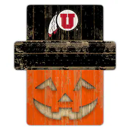 Fan Creations - Utah Utes 12" x 12" Jack-O-Lantern Display - Orange