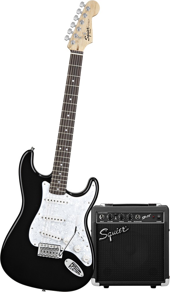 Best Buy: Fender® SQUIER® SE Special Strat Pack with Amp Black 030 