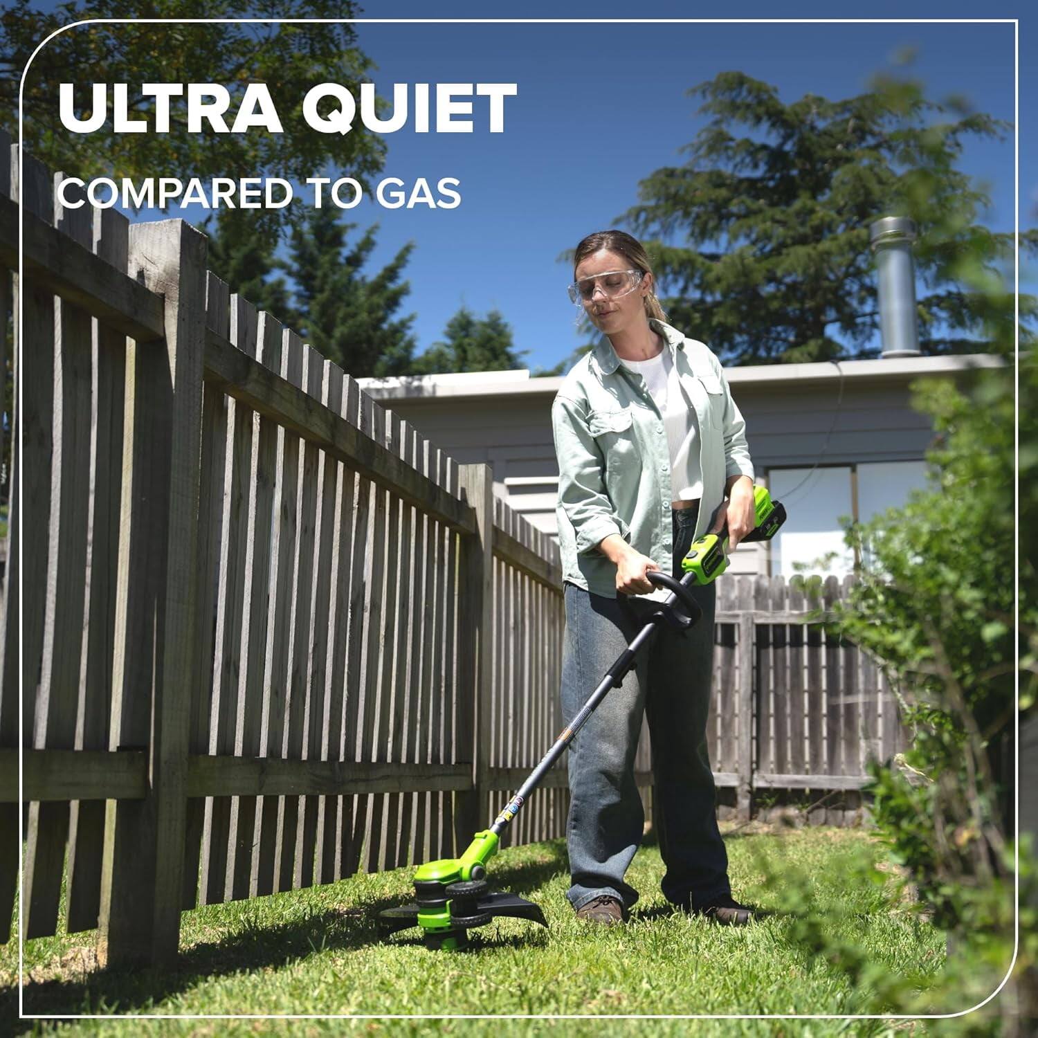 ULTRA QUIET  
COMPARED TO GAS