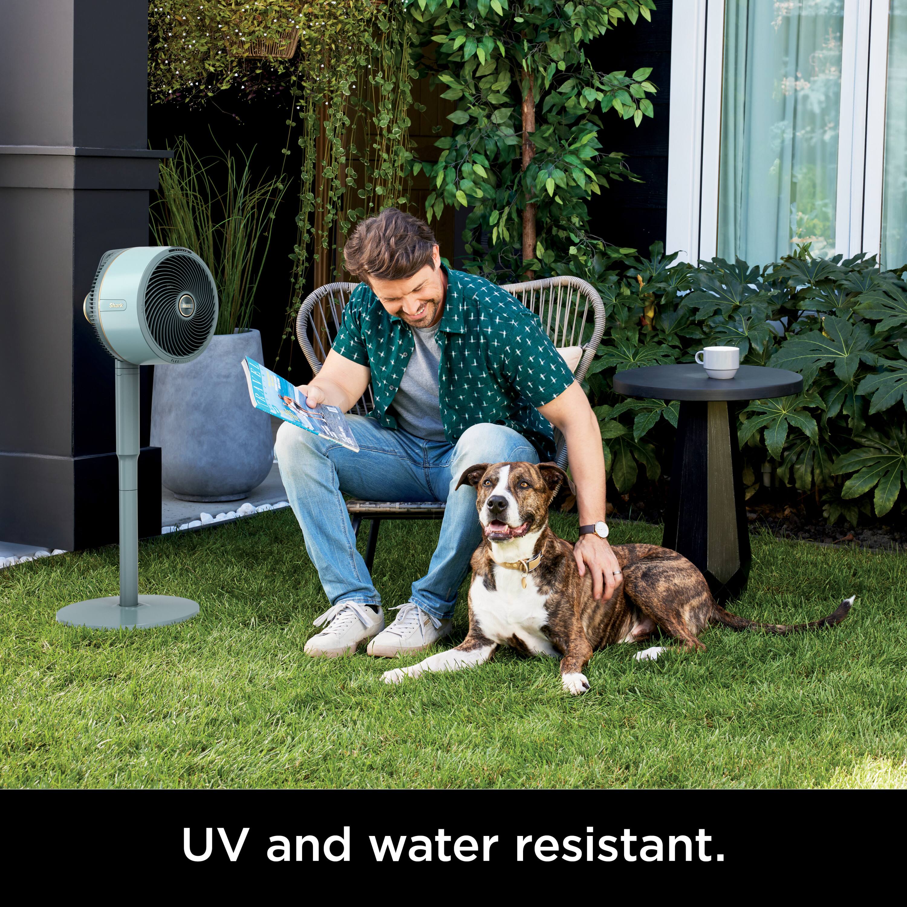 UV and water resistant.