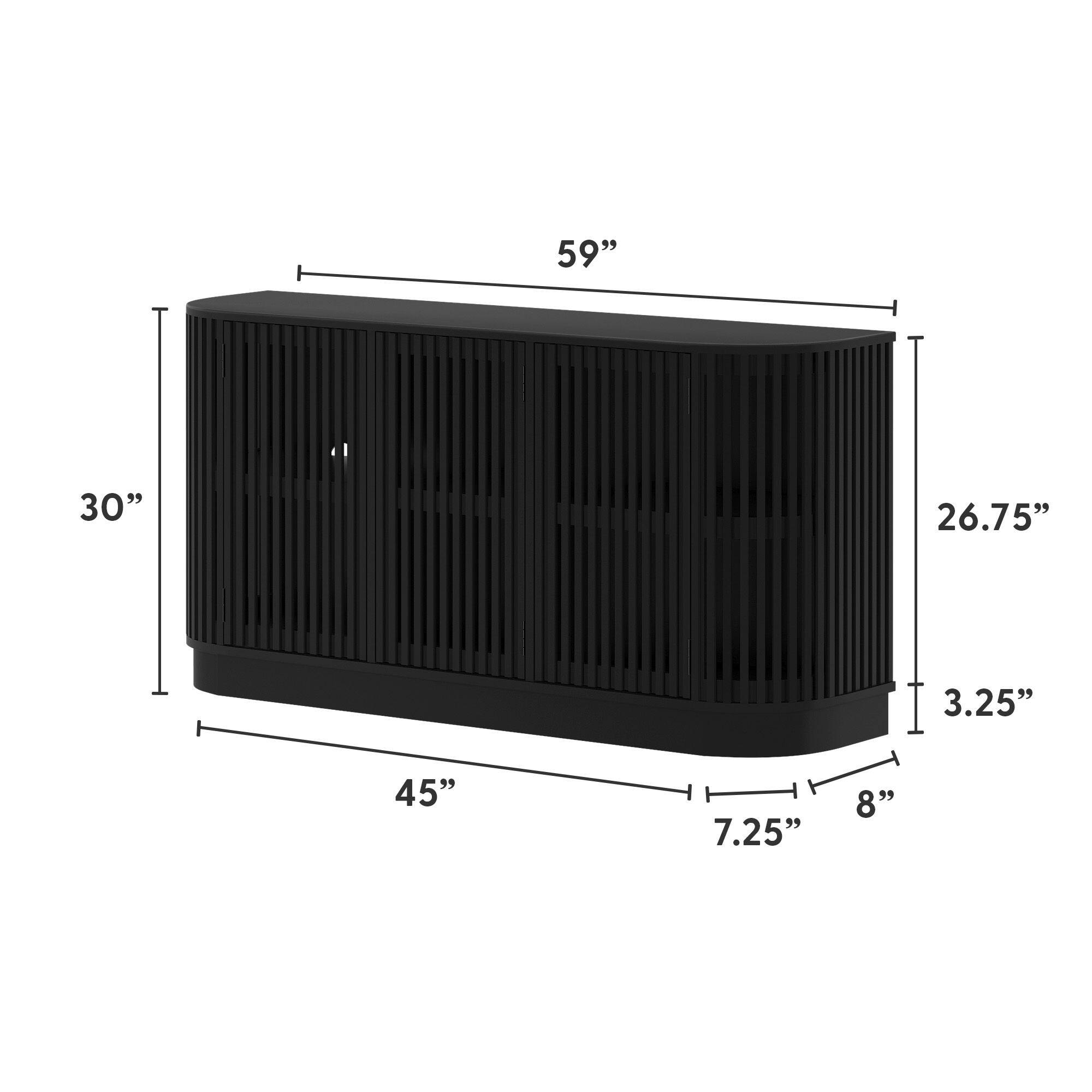 59" x 30" x 26.75" x 3.25" x 45" x 7.25" x 8"