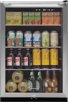 Frigidaire - 138-Can Beverage Center - Stainless steel - Front_Zoom