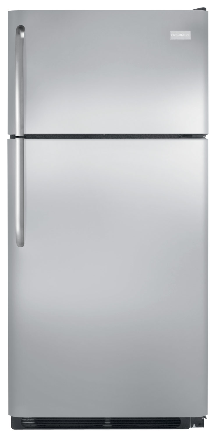 Best Buy Frigidaire 18 0 Cu Ft Top Freezer Refrigerator Stainless
