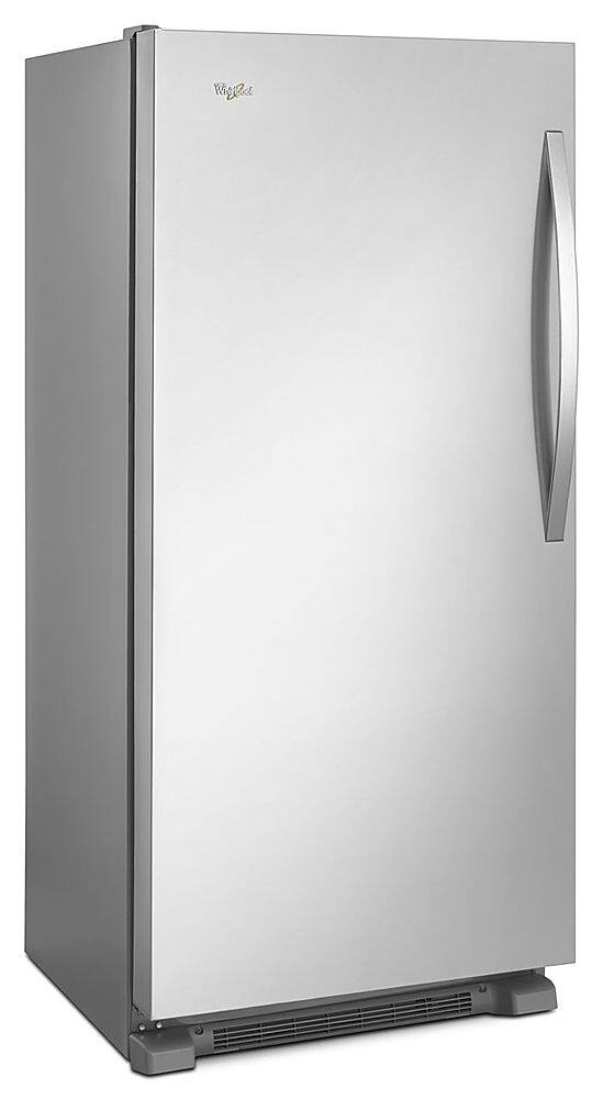 Alt View 11. Whirlpool - SideKicks 17.7 Cu. Ft. Frost-Free Upright Freezer - Monochromatic Stainless Steel.