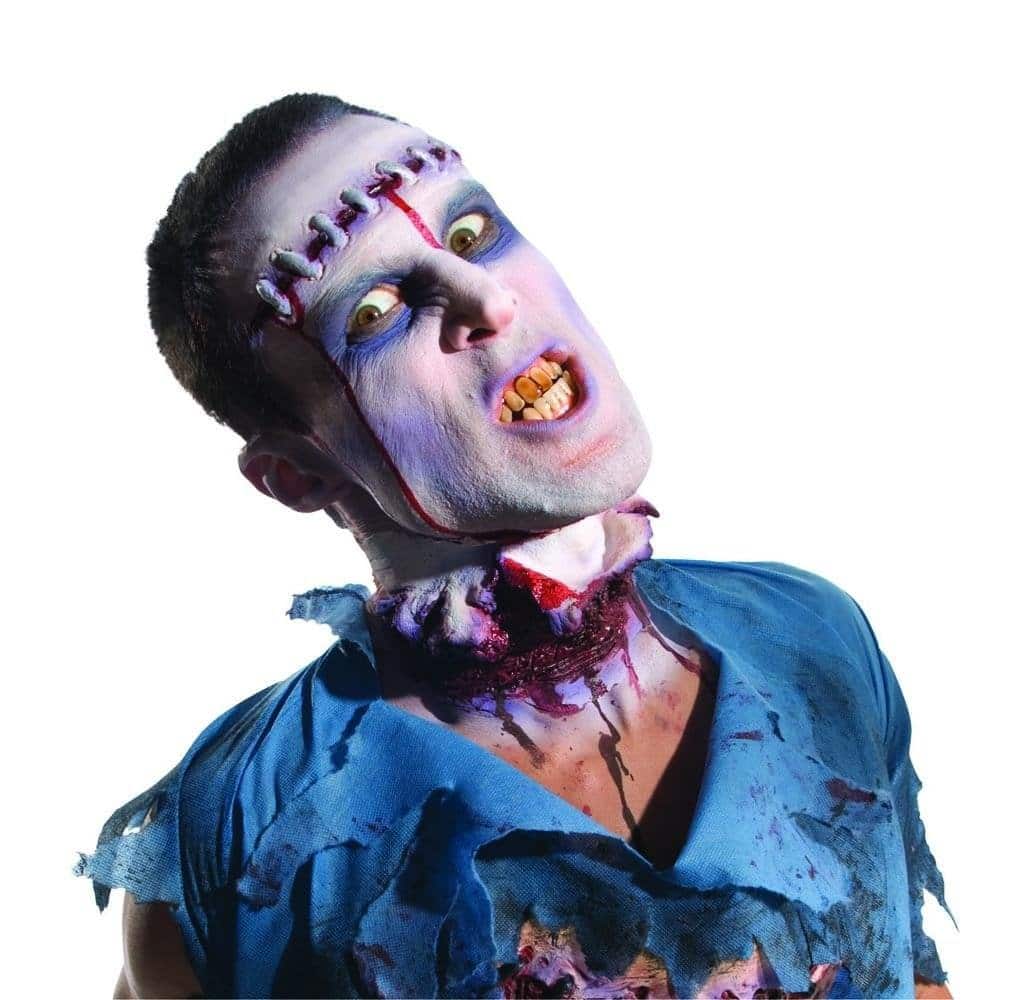 Rubies - Zombie Lobotomy Latex Appliance Costume Makeup One Size - White