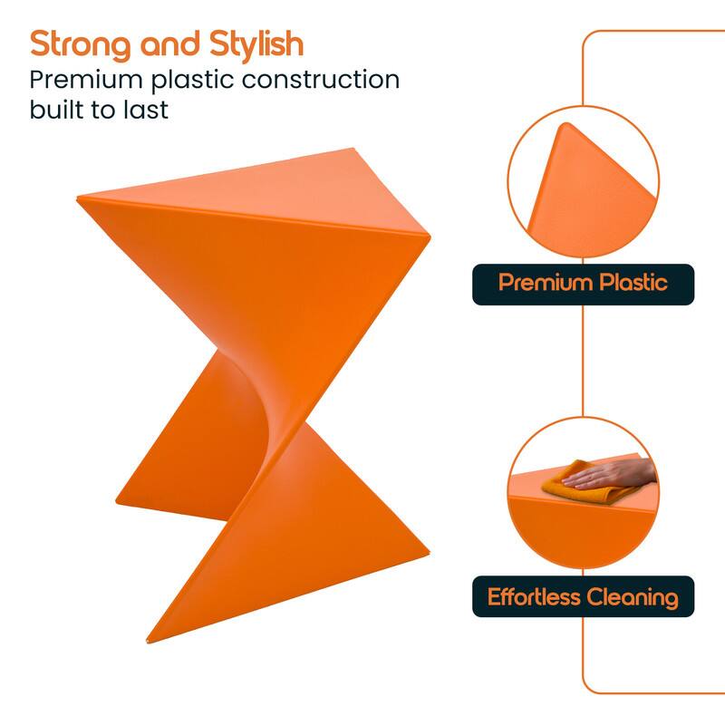 Strong and Stylish  
Premium plastic construction built to last  

- Premium Plastic  
- Effortless Cleaning