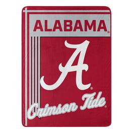 Sweet Home Collection - NCAA Alabama Crimson Tide 46" x 60" Raschel Throw Blanket - Red