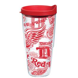 Tervis - Detroit Red Wings 24oz. All Over Classic Tumbler - Multicolor