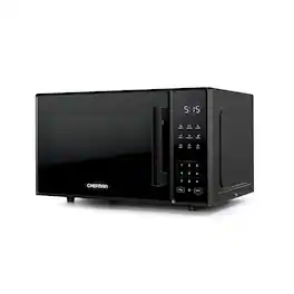 Chefman - Countertop Microwave Oven 1.1 Cu. Ft., 1000 Watts with 6 Presets and 10 Power Levels - Black