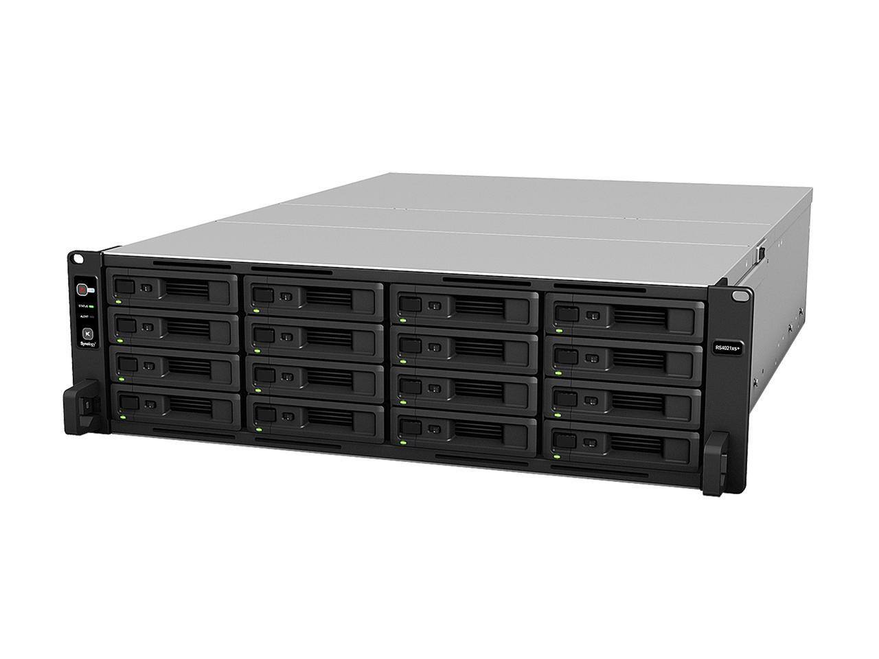 Alt View 1. Synology - Synology 16 bay RackStation RS4021xs+ (Diskless) - Unknown.