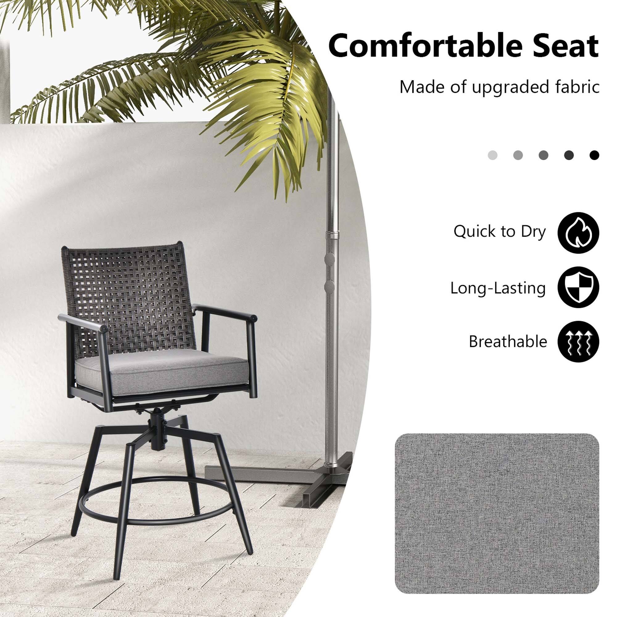 Comfortable Seat  
Made of upgraded fabric  

- Quick to Dry  
- Long-Lasting  
- Breathable