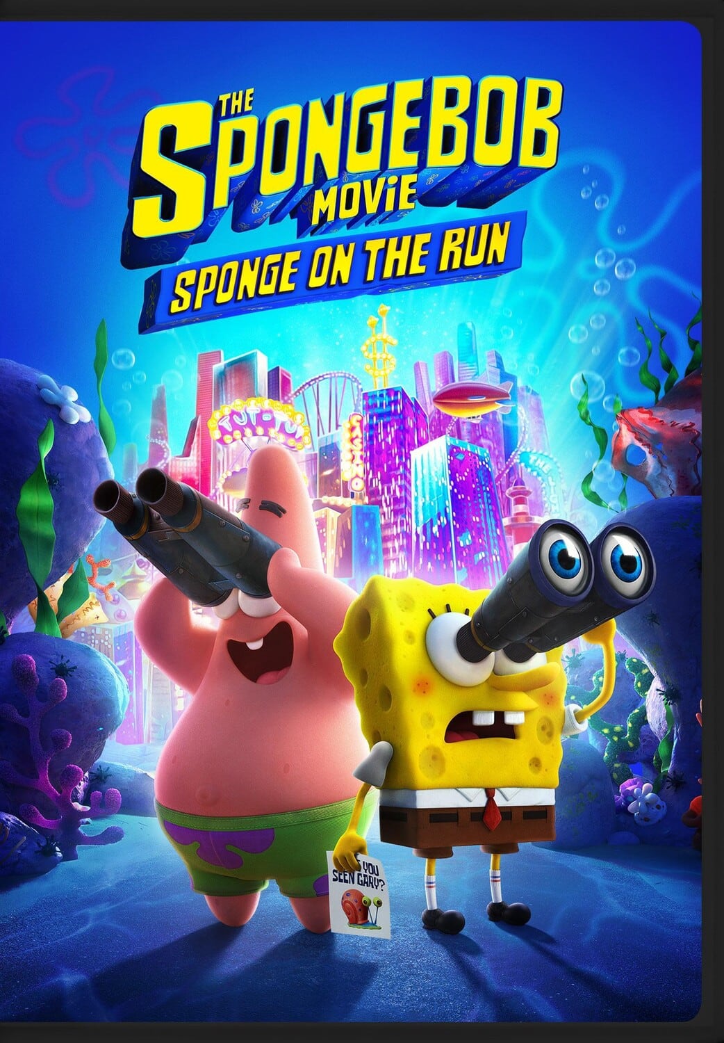 The SpongeBob Movie: Sponge on the Run  - DVD