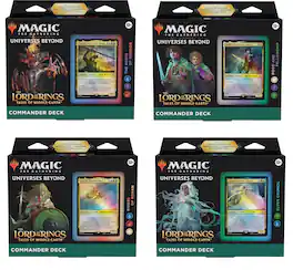 Wizards of The Coast - Magic: The Gathering: The Lord of the Rings: Tales of Middle-Earth Commander Deck - Styles May Vary