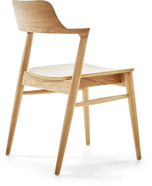 Back. Adore Decor - Adore Decor Madison Dining Chair, Beige - Beige.