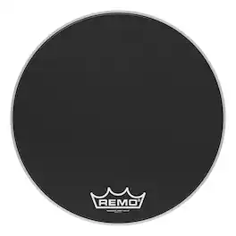 Remo - Bass, Ambassador, Ebony, 22 Diameter, Mp