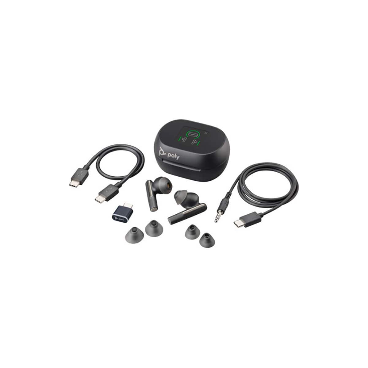 HP Poly Voyager Free 60+ UC True Wireless Active Noise Canceling