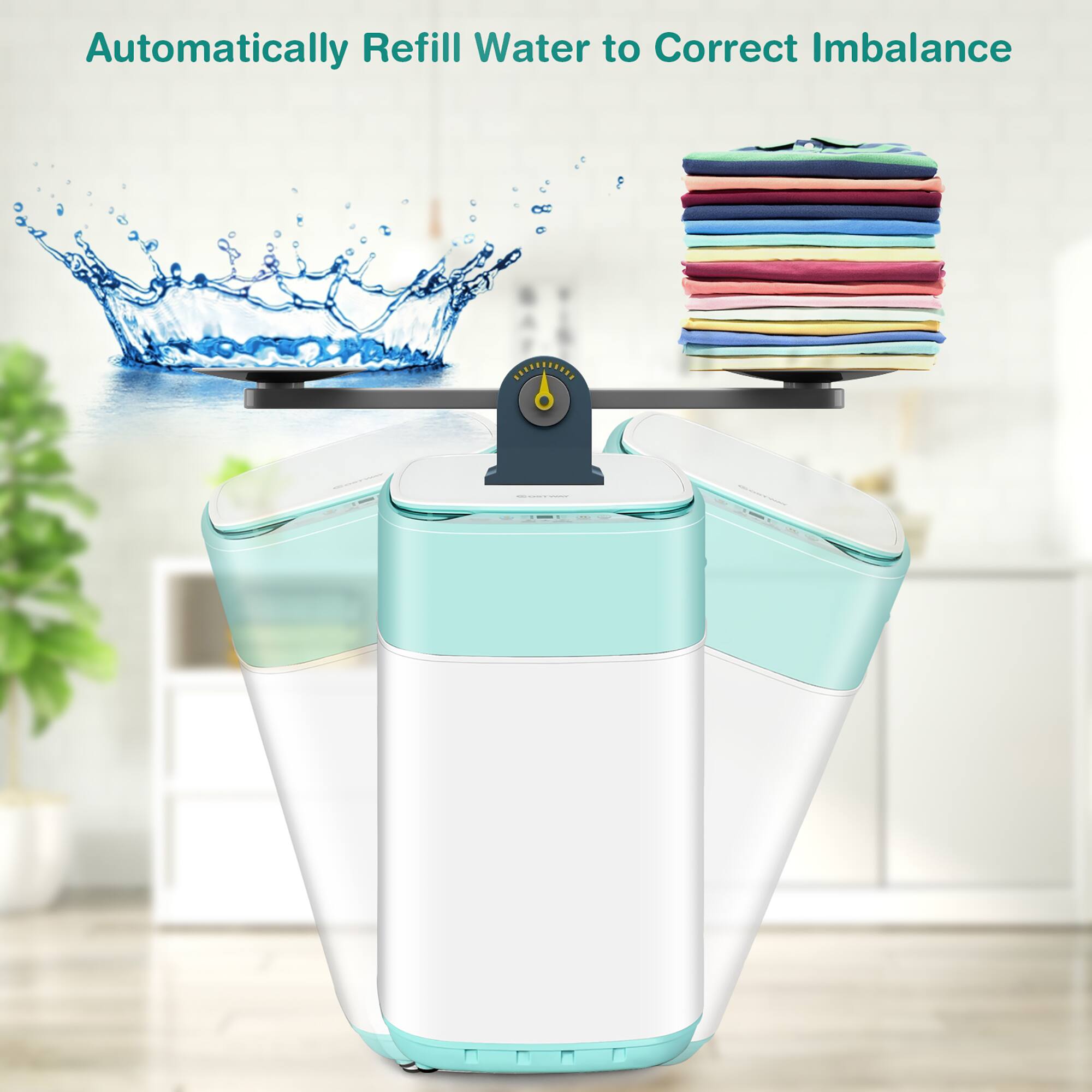 Automatically Refill Water to Correct Imbalance