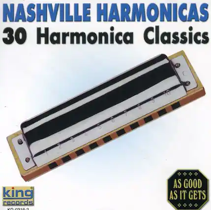 NASHVILLE HARMONICAS
30 Harmonica Classics
king records
K002103
AS GOOD AS IT GETS