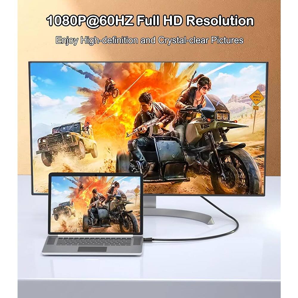 1080P@60HZ Full HD Resolution  
Enjoy High-definition and Crystal-clear Pictures