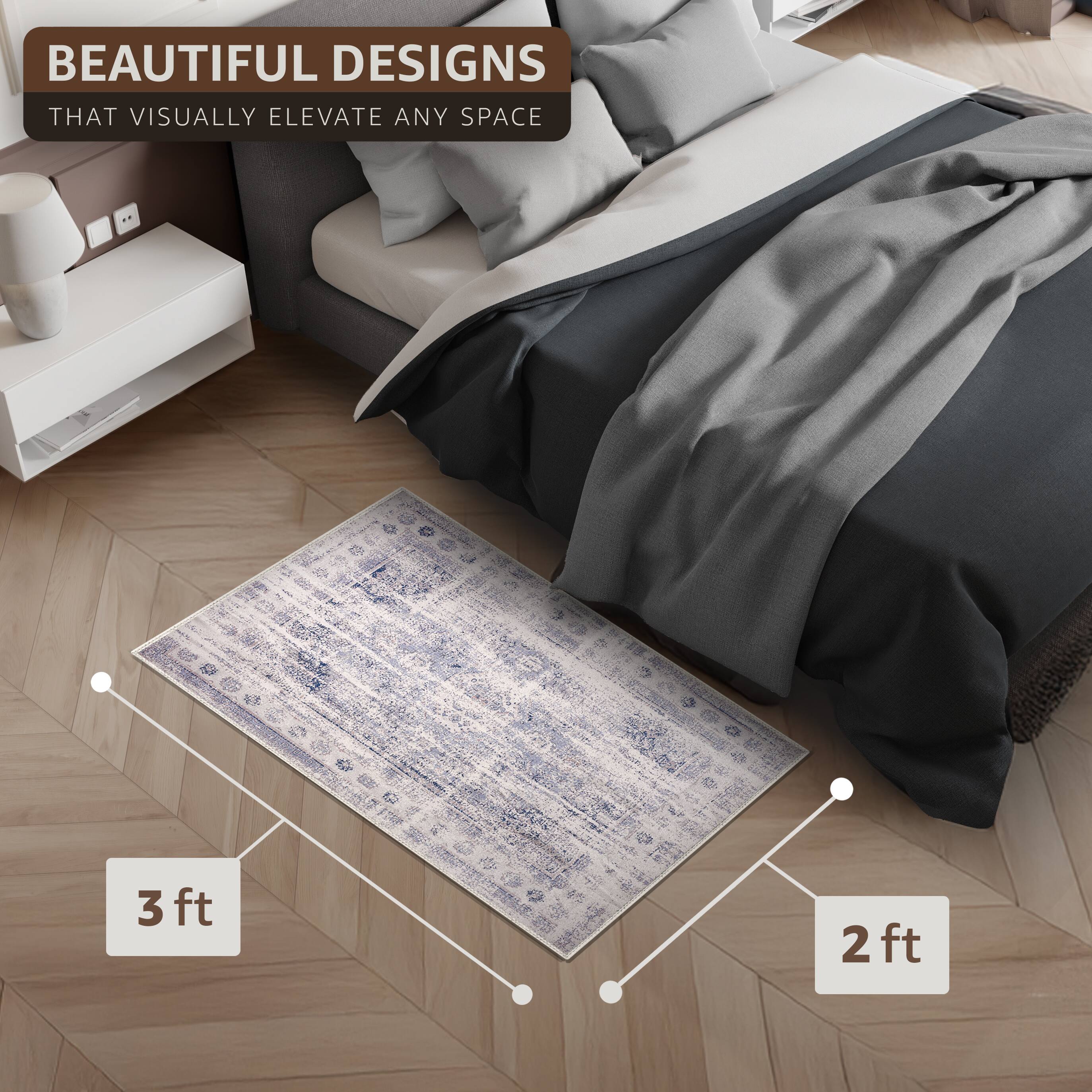 BEAUTIFUL DESIGNS THAT VISUALLY ELEVATE ANY SPACE

3 ft

2 ft