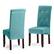 Front. Simpli Home - Cosmopolitan Deluxe Tufted Parson Chair (Set of 2) - Aqua.