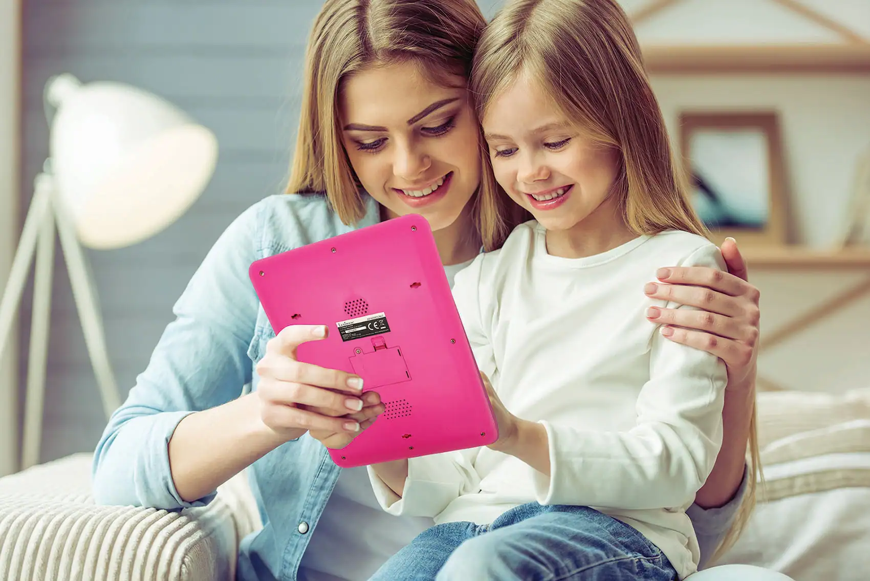 Alt View 6. Lexibook - Unicorn Bilingual Talking Educational Tablet to Learn Letters and Numbers.
